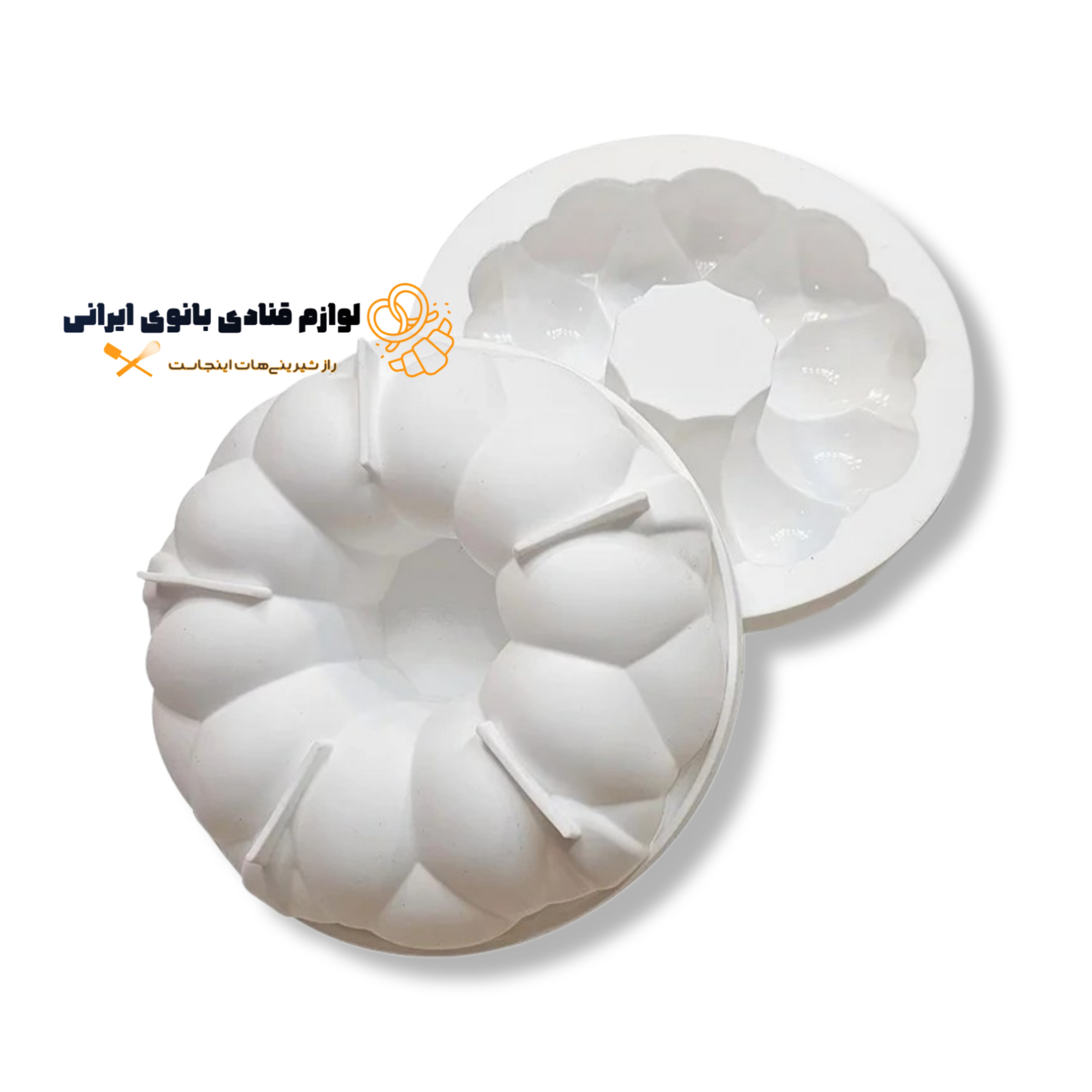 قالب سیلیکونی دسری مدرن سه بعدی