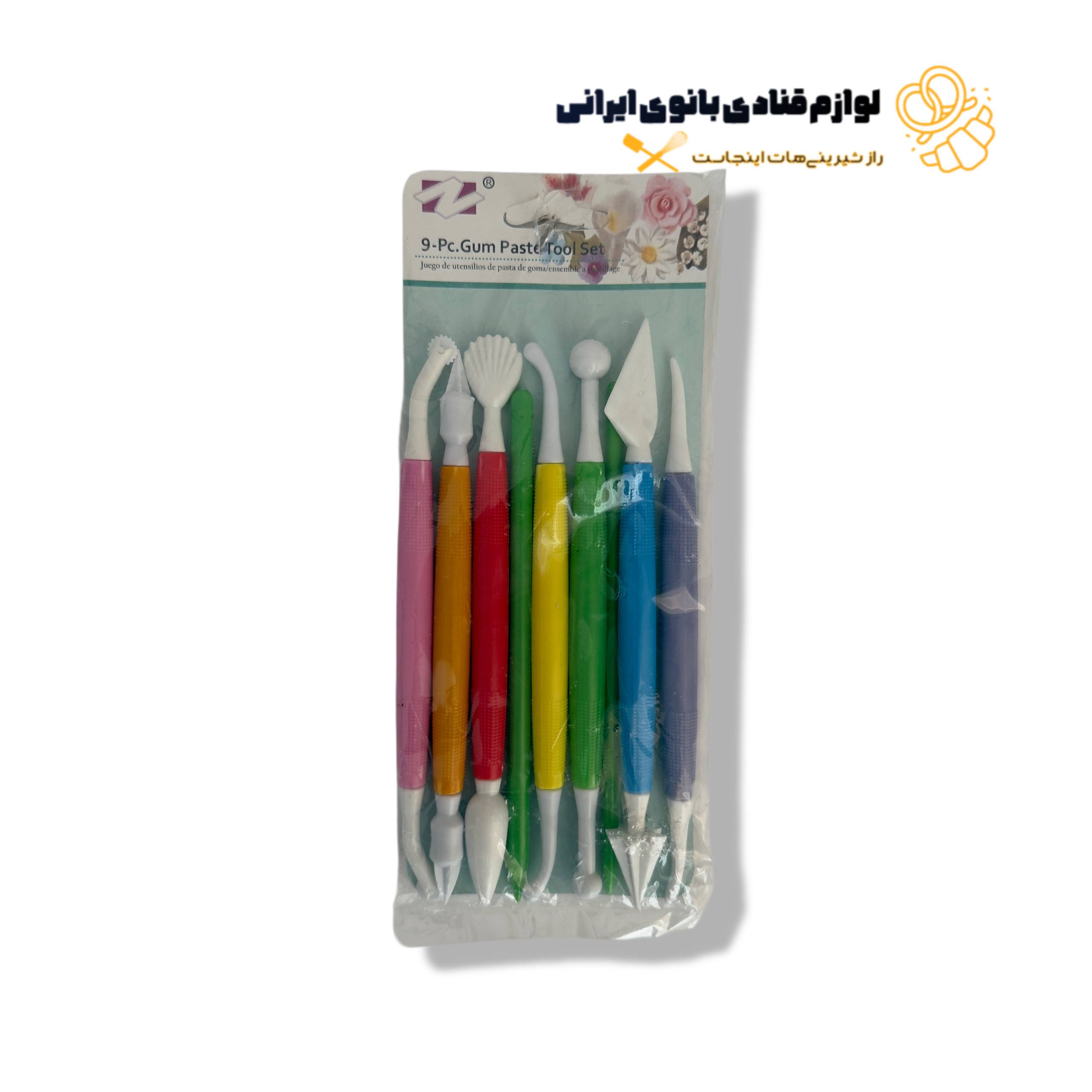 ابزار تزئین فوندانت