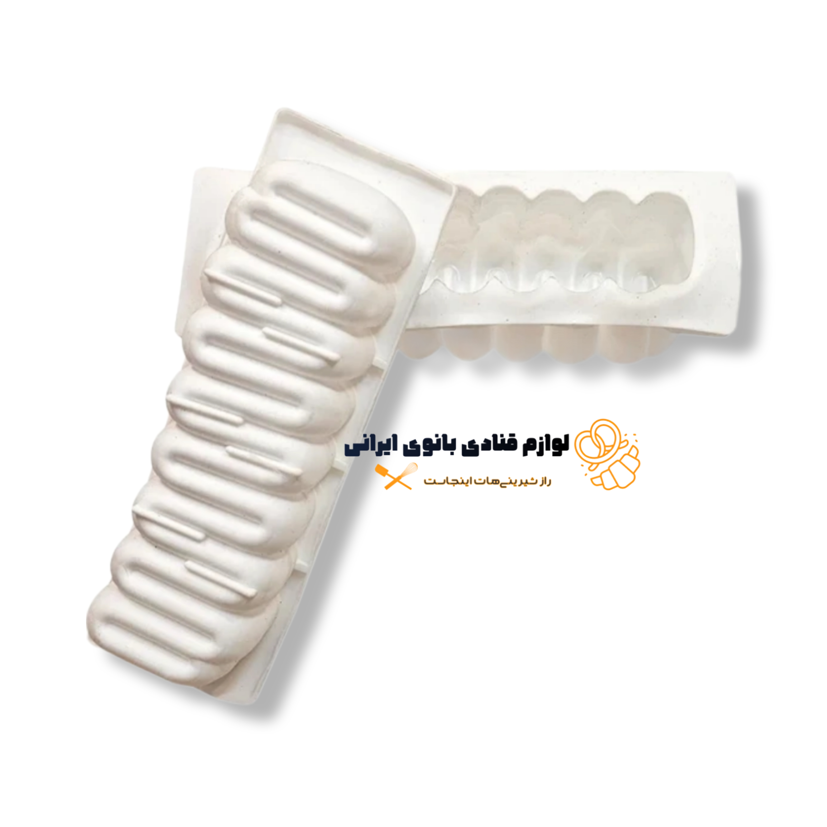 قالب سیلیکونی دسری مدرن سه بعدی