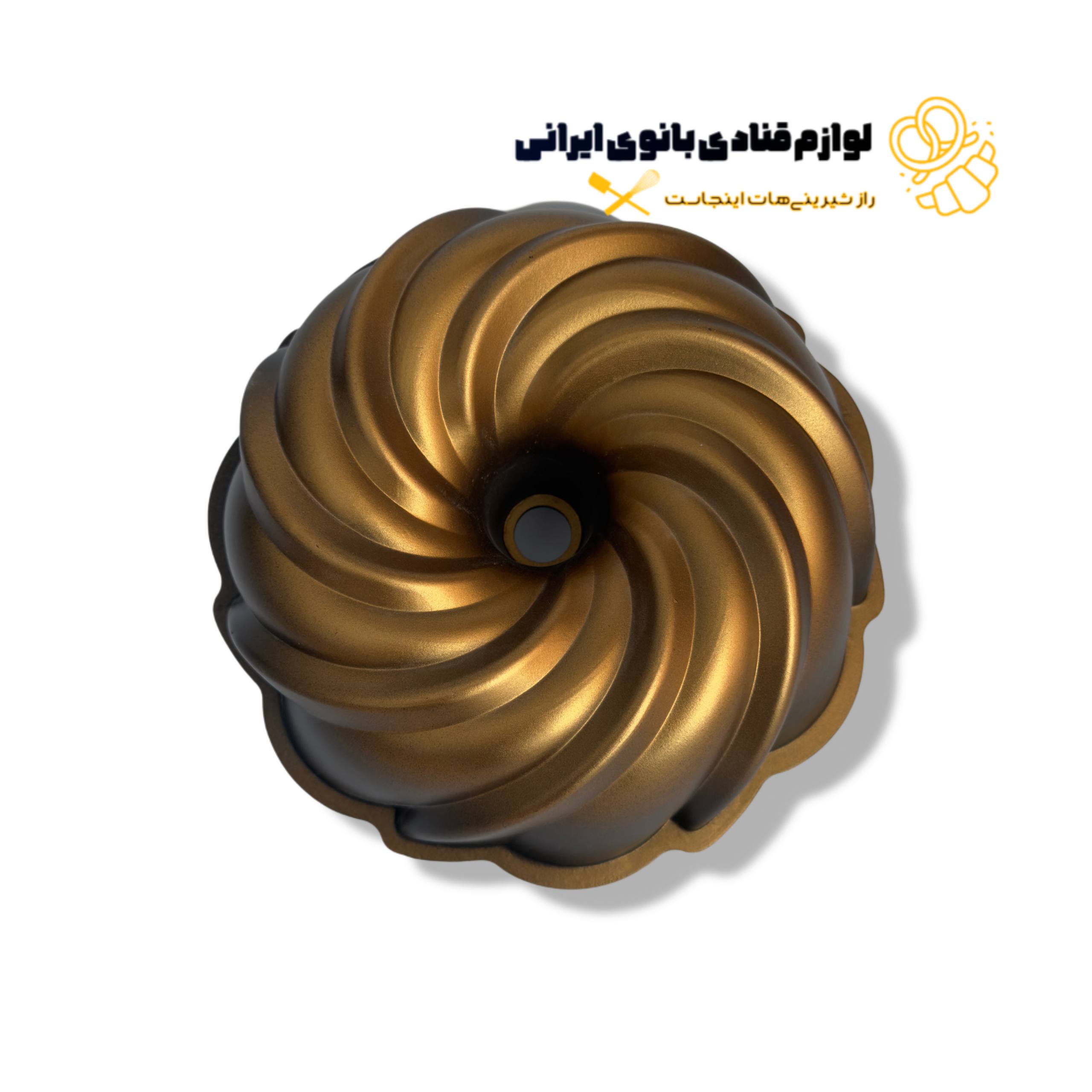 قالب کیک طرح شیفون پیچ